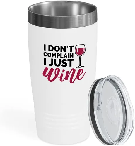 Vista 17 de Vaso vikingo edición negra para amantes del vino, 20 onzas, cualquier amigo del vino es un amigo del vino, cerveza casera y vino barman amantes