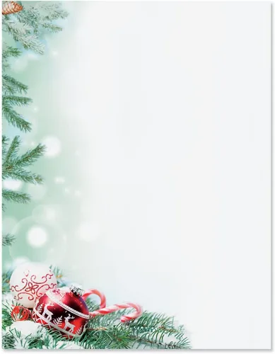 Vista 11 de Current - Papelería navideña de campanas plateadas, para cartas de Navidad o notas escritas a mano, 25 hojas, 8½ x 11 pulgadas, compatible con Bells