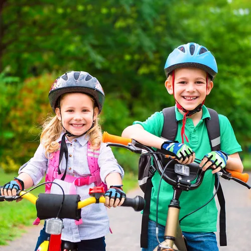 Vista 5 de 8 pares de guantes de medio dedo para niños, guantes de bicicleta sin dedos, transpirables, guantes cortos para niños, guantes antideslizantes