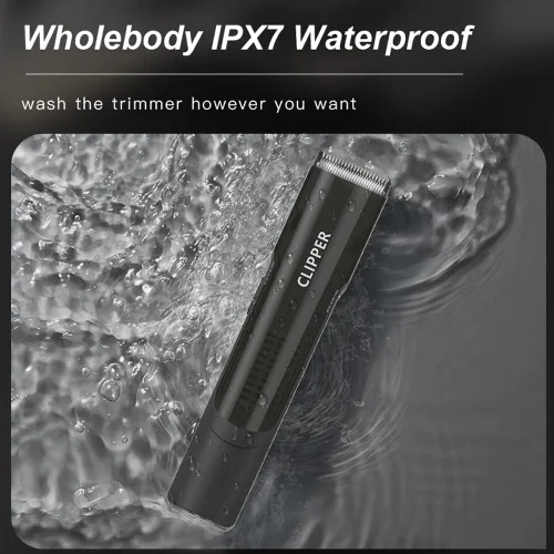 Vista 5 de Favrison Cortapelos para hombres, cortadora de cabello inalámbrica profesional con aspiradora automática, impermeable, recargable por USB, kit