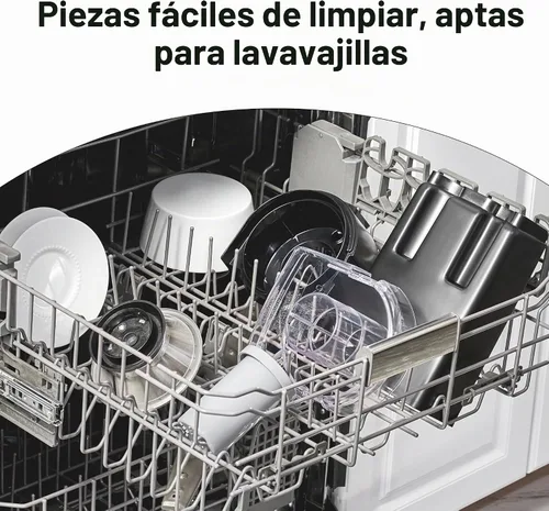 Vista 5 de Máquina Exprimidora Hamilton Beach HealthSmart, Extractor Centrífugo Compacto, Canal de Alimentación de 2.4 Pulgadas para Frutas y Verduras, Fácil