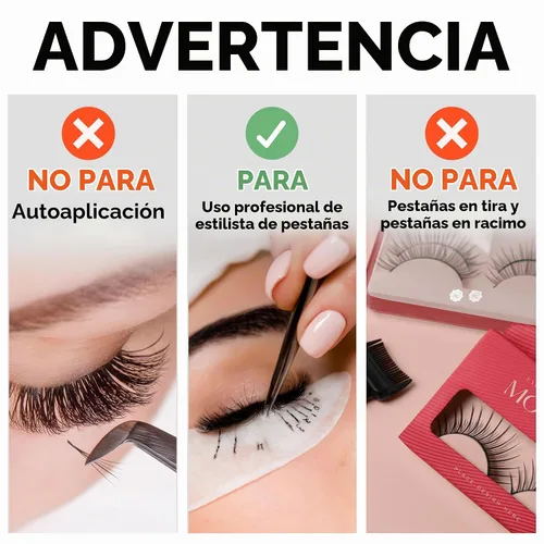 Vista 8 de DLUX PROFESSIONAL Pegamento de extensión de pestañas para profesionales – 8 semanas de retención, 1 segundo de tiempo de secado, sin látex