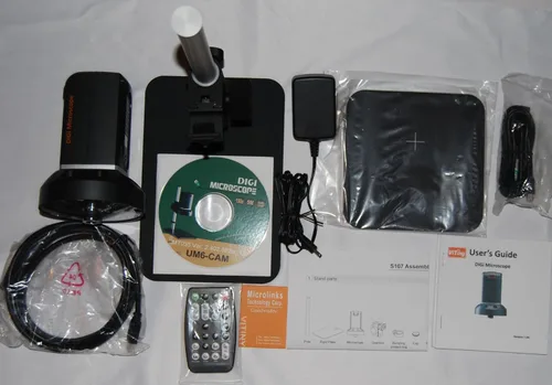 Vista 3 de Microscopio digital de enfoque automático HDMI y USB UM06 de sobremesa