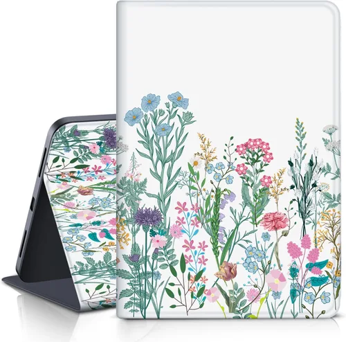Vista 8 de Funda para iPad de 10ª generación 2022 iPad de 10.9 pulgadas, visión multiángulo y encendido automático/apagado automático, funda protectora de piel