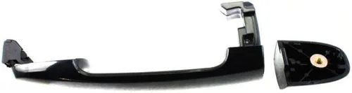 Vista 5 de KarParts360 Manija de puerta para Toyota RAV4 2001-2012 lado conductor o pasajero liso negro exterior Trasero Recorte: todos los submodelos