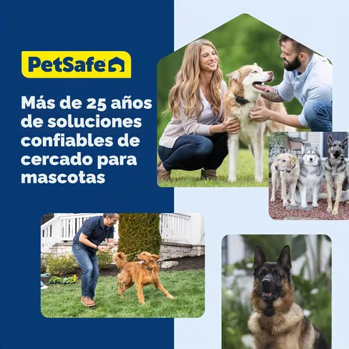 Vista 7 de Limitador de zona para perros y gatos de más de 8 libras, resistente al agua, con corrección estática, de PetSafe