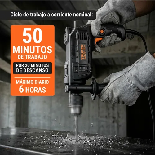 Vista 7 de Rotomartillo Industrial 1/2 '650 W