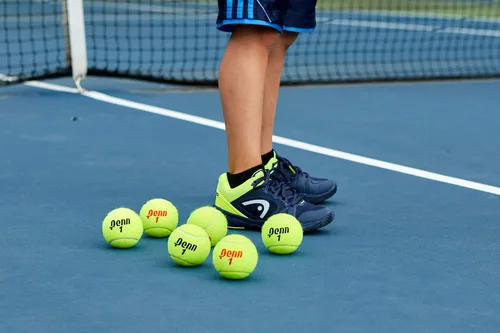 Vista 9 de Penn Pelotas de tenis Championship - Pelotas de tenis a presión de fieltro de servicio regular