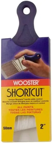 Vista 7 de Wooster Brush Q3211-2 - Pincel de ángulo de acceso directo (2 pulgadas), color blanco