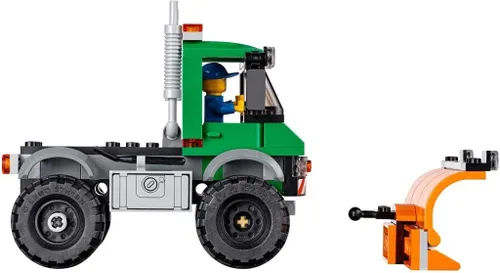 Vista 5 de LEGO City 60083, camión quitanieve