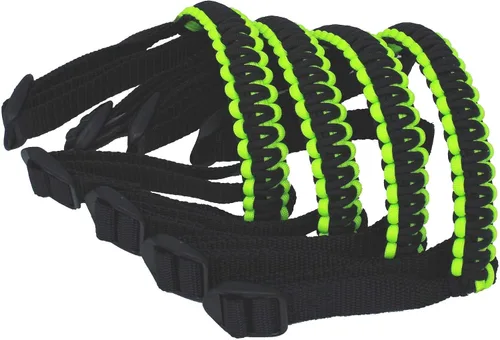 Vista 21 de BubbasGarageTv - Reversible Paracord Grab Handles for Jeep Wrangler - Charcoal Grey & Black - Pick Your Pairs