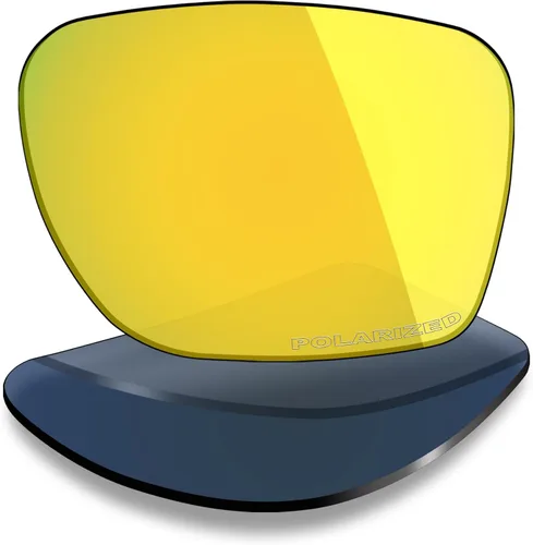 Vista 27 de Mryok Lentes de repuesto para gafas de sol Oakley Sylas OO9448 de 2.244 in, polarizadas HD, protección UV, resistentes a los impactos Espejo de oro