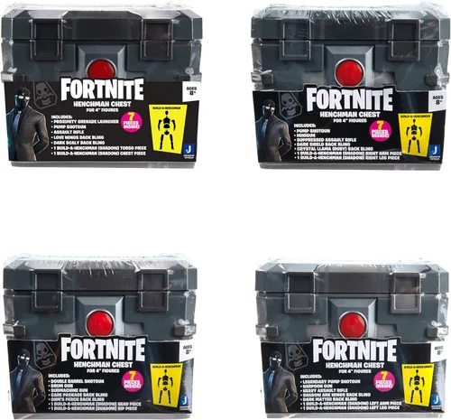 Vista 2 de FORTNITE Juego de accesorios coleccionables de cofre de Henchman