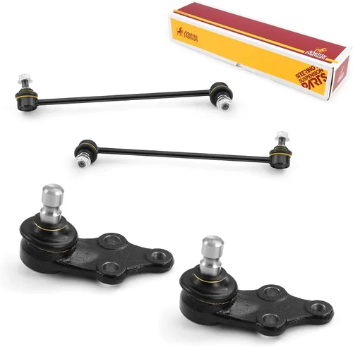 Vista 254 de Metrix Premium Chassis Parts - Juego de 4 piezas de articulación de rótula superior y barra estabilizadora delantera para Ford Ranger RWD 1998-2011