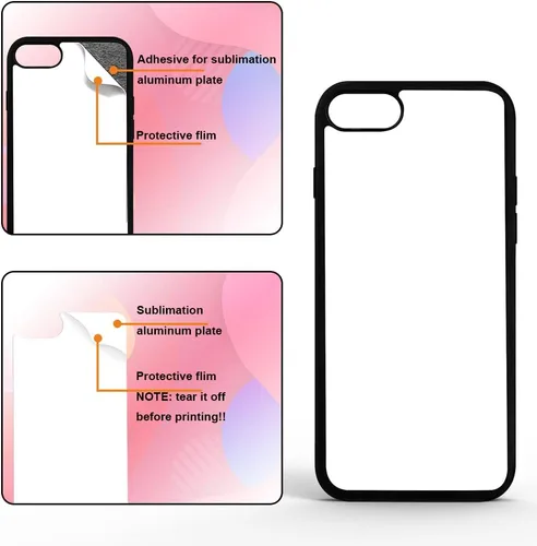 Vista 3 de 5 fundas para iPod Touch 7, iPod Touch 6, funda de sublimación en blanco imprimible DIY personalizada para iPod Touch 5, goma suave, antiarañazos, a