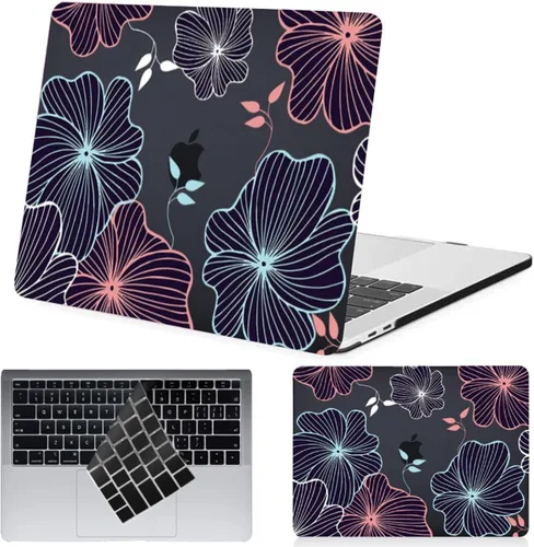 Vista 58 de Compatible con MacBook Pro 14 pulgadas Pro/Max Case 2025-2021 modelos M5/M4/M3/M2/M1 A3434 A3185 A3401 A3112 A2918 A2992 A2779 A2442, carcasa