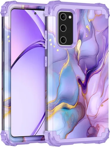 Vista 9 de Rancase Funda para Galaxy S20 FE 5G, Tres Capas de Protección Resistente a Golpes de Servicio Pesado Parachoques de Plástico Duro + Funda Protectora
