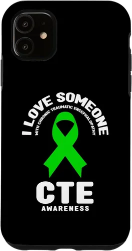 Vista 5 de Camiseta de concientización para iPhone 15 CTE - Amo a alguien con funda de concientización CTE