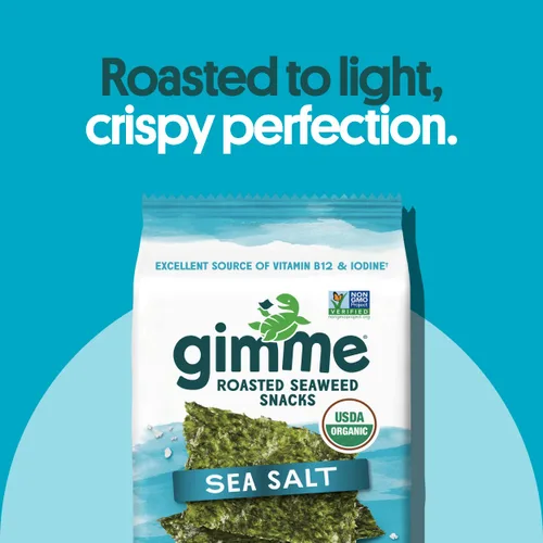 Vista 4 de Aperitivos de alga orgánica tostada de GimMe Health Foods