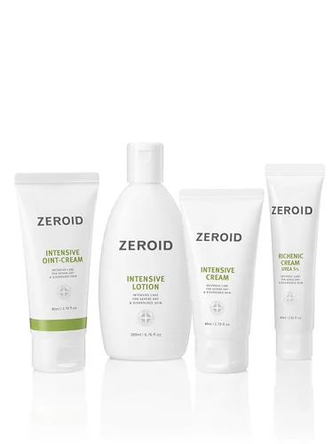Vista 10 de ZEROID Crema Richenic con urea al 5% Cuidado intensivo de la piel para pieles secas y desordenadas Hidratante facial coreano Loción cutánea