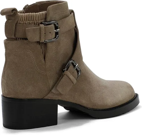 Vista 7 de NYDJ Botas Parvani de gamuza aceitosa a media pantorrilla para mujer