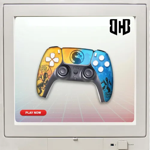 Vista 37 de Battman Custom PS-5 Controller Wireless compatible with Play-Station 5 Console by BCB Controllers Proudly Customized in USA with Permanent
