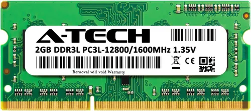 Vista 2 de A-Tech 2 GB de RAM para portátiles Dell Latitude E6530, E6430s, E6430, 6430u, E6330, E6230, E5530, E5430, 3330 Actualización de memoria DDR3/DDR3L