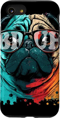 Vista 18 de Bruh Pug Aesthetic Funny Men Women Boy Girl Dog Case for iPhone 17