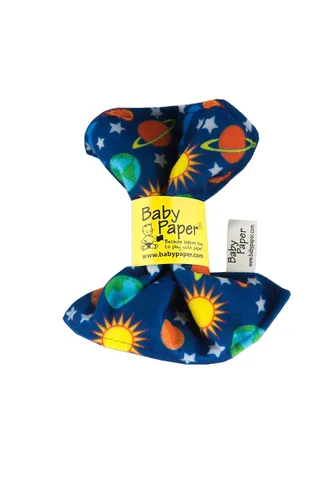 Vista 18 de Baby Paper Juguete sensorial arrugado y mordedor, estampado de flechas, regalo lavable Arrows