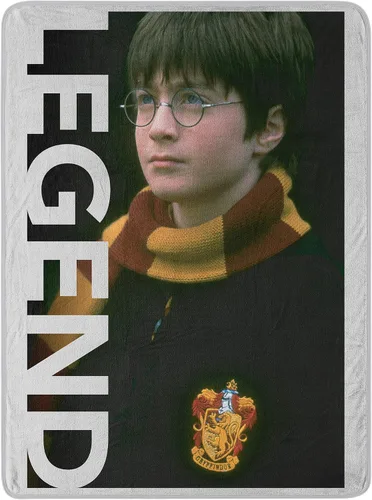 Vista 13 de Northwest Manta de micro Raschel de Harry Potter, ligera y transpirable para sofá, acogedora para todas las estaciones, 46 x 60 pulgadas, bandera