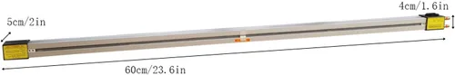 Vista 9 de Máquina de doblado de PVC de plástico acrílico de 24 pulgadas Calentador Calefacción caliente Bender Hoja de plástico Bender Herramienta de doblado