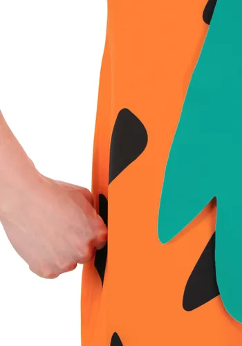 Vista 2 de Disfraz de Fred Flintstone para hombre Multicolor