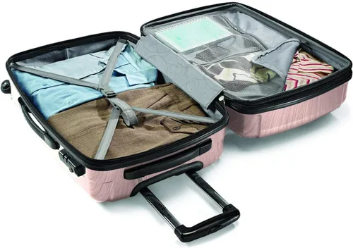 Vista 212 de Samsonite Winfield 2 Equipaje rígido con ruedas giratorias, Azul profundo, Juego de 3 piezas (20/24/28)