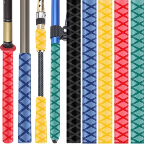 Vista 5 de Longitud: 3.3 ft/39.37 pulgadas, tubo de envoltura térmica, tubo de bádminton, manga de raqueta, mango de raqueta, cinturón de agarre para caña