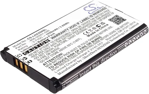 Vista 6 de Paquete de 5 baterías XSP para Lightspeed Aviation Tango A500 PN 806-00001-000 (1050 mAh)