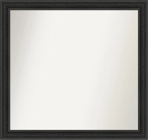 Vista 352 de Amanti Art Espejo personalizado, gran espejo de baño estrecho, espejo de pared o espejo de tocador de baño sobre el fregadero (24 x 24 pulgadas)