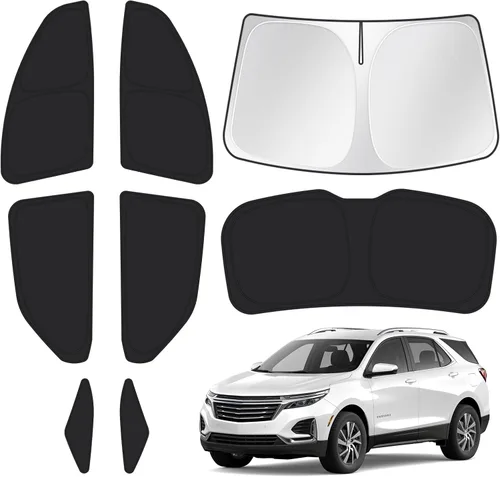 Vista 114 de T TGBROS Parasol para parabrisas para BMW X1 F48 2016 2017 2018 2019 2020 2021 2022 para ventana de automóvil, con bloqueo UV grueso y opaca
