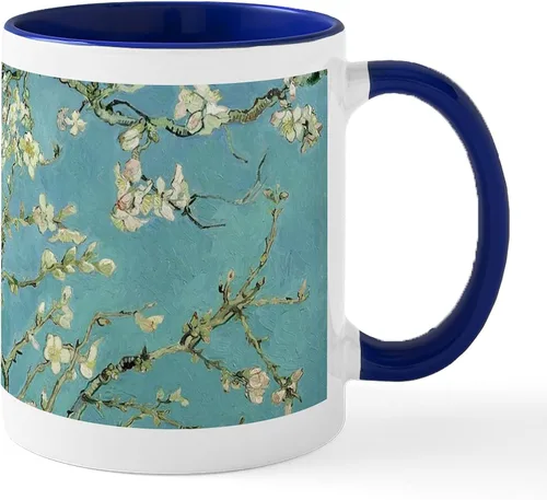 Vista 47 de CafePress Irises By Vincent Van Gogh Taza de café de cerámica de 11 oz (11.0 fl oz)