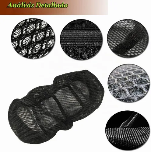 Vista 3 de Para Kawasaki Versys 650 Versys650 Cubierta de la cubierta del asiento trasero 3D malla red impermeable Sunproof Protector motocicleta Accesorios