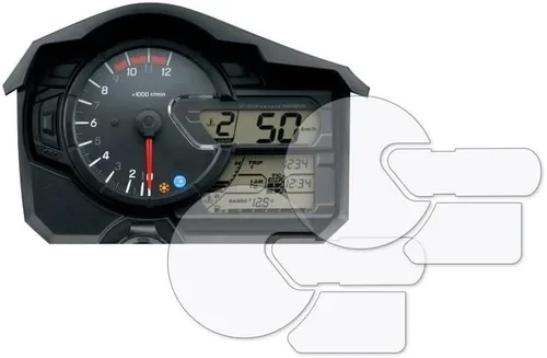Vista 4 de Screen Protector for SU&ZUKI V-Strom 650 DL1000 V-STROM1000 V-STROM650 Motorcycle Instrument Cluster Scratch Protection Film Screen Protector