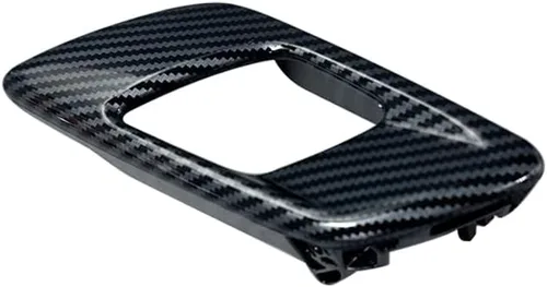 Vista 3 de 1 par de manijas interiores de puerta de fibra de carbono compatibles con Ford Ranger Everest 2015-2022