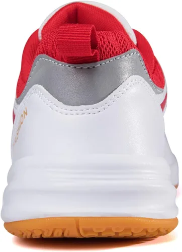 Vista 4 de Zapatos de pickleball para hombre, zapatos de bádminton, zapatos de tenis para interiores, zapatos de pista de raquetbol, squash, zapatos de voleibol