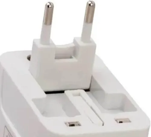Vista 3 de LIANGLIDE Adaptador de viaje en todo el mundo, adaptador de corriente universal portátil multiusos en todo el mundo adaptador de enchufe de viaje