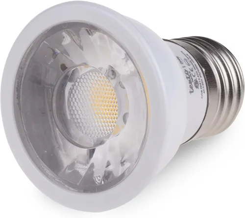 Vista 4 de tento Bombilla LED Par16 E26 Edison Base regulable 480lm 2750-3000k Blanco Cálido Paquete de 10 Piezas de Repuesto Halógeno