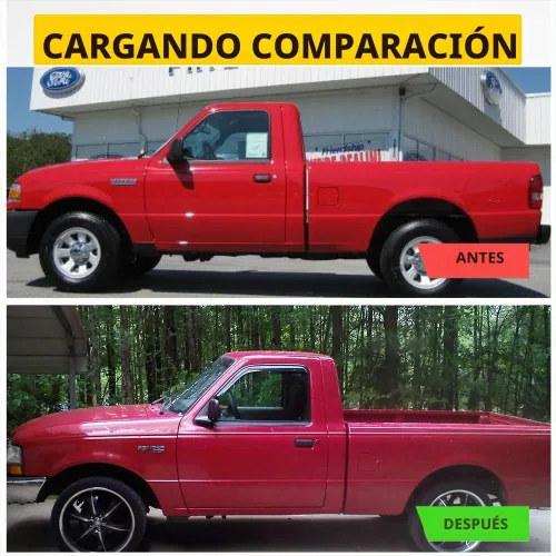 Vista 2 de Protector de lluvia para ventana Ford Ranger 93-11, Mazda B2300/B4000 92083