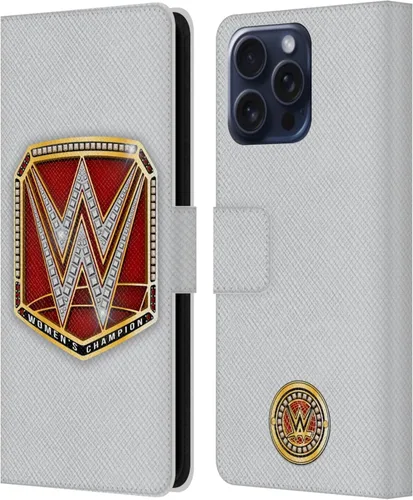 Vista 22 de Head Case Designs Officially Licensed WWE Cruiserweight Champion Title Belts Leather Wallet Case Compatible with Samsung Galaxy A07 4G Campeón