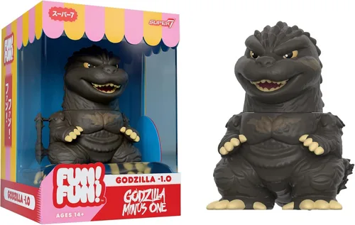 Vista 8 de Super7 Fun! Fun! Figura de vinilo Toho Godzilla Minus One (escala de grises) de 5 pulgadas, kaiju coleccionable, edición limitada, exclusivo