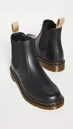 Vista 4 de Dr. Martens Botas Chelsea de cuero liso unisex para adultos 2976