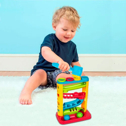 Vista 2 de Súper durable "Pound A Ball" de Playkidz, una gran diversión para los niños pequeños