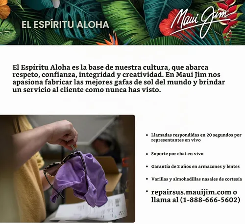 Vista 7 de Maui Jim Gafas de sol polarizadas para hombre y mujer con canal Kaiwi Rayas azules negras/azul hawaiano polarizado